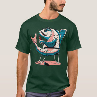 Funny relxs Shark T-shirt