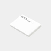 Funny Reminder Post-its Post-it® Notes (Schuin)