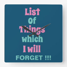 Funny Reminder voor Forgetful People