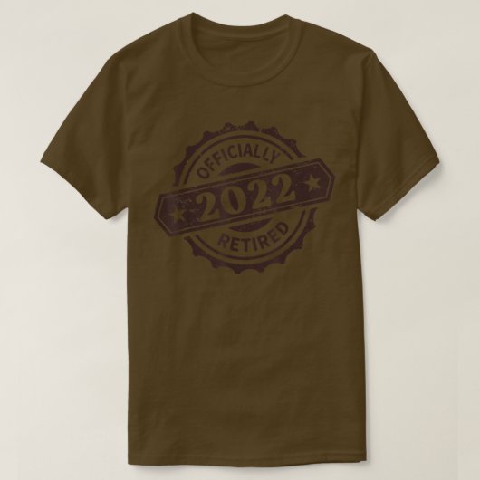 Funny Remoe 2022 T - shirts Pensionering mannen V (Design voorkant)