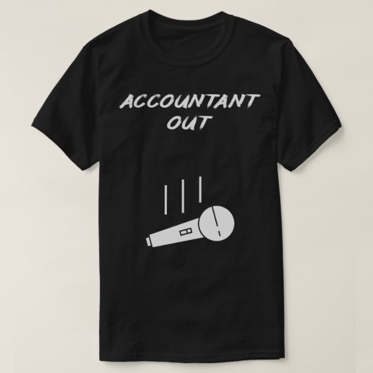 Funny Remoe Accountant Out Retiment Cool Mi T-shirt (Design voorkant)