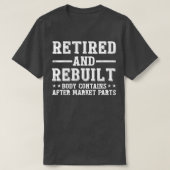 Funny Remoe and Rebuilt Hip Knee Replacement Par T-shirt (Design voorkant)