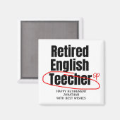 Funny Remoe English Teacher Spelling Mistak Magneet (Voorkant / Achterkant)