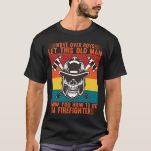 Funny Remoe Firefighter Slogan T-shirt