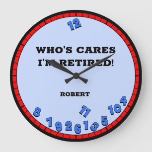 Funny Remoe Novelty Large Clock Grote Klok