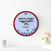 Funny Remoe Novelty Large Clock Grote Klok (Huis)