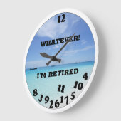 Funny Remoe Novelty Large Clock Grote Klok (Hoek)