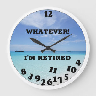 Funny Remoe Novelty Large Clock Grote Klok