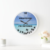 Funny Remoe Novelty Large Clock Grote Klok (Huis)