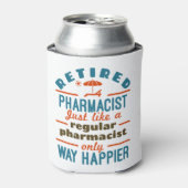 Funny Remoe Pharmacist Way Happier Blikjeskoeler (Blikje Voorkant)