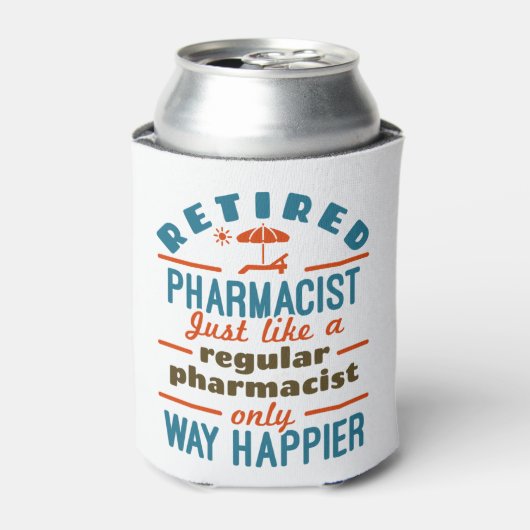 Funny Remoe Pharmacist Way Happier Blikjeskoeler (Blikje Voorkant)