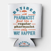 Funny Remoe Pharmacist Way Happier Blikjeskoeler (Voorkant)