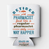 Funny Remoe Pharmacist Way Happier Blikjeskoeler (Achterkant)