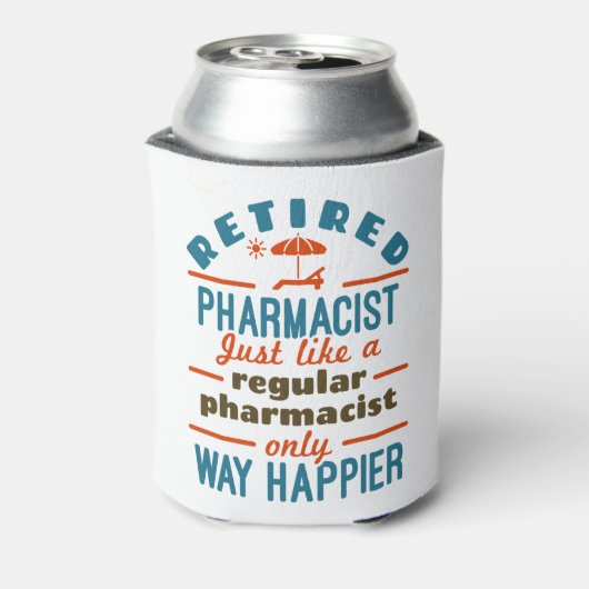 Funny Remoe Pharmacist Way Happier Blikjeskoeler (Blikje Achterkant)