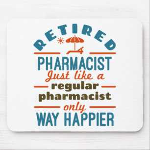 Funny Remoe Pharmacist Way Happier Muismat