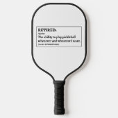 Funny Remoe Pickleball Pickleball Paddle (Voorkant)