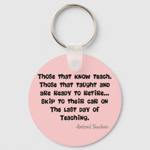Funny Remoe Teacher Gifts Sleutelhanger