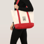 Funny Remoe Teacher School Hoofd Aangepast Tote Bag<br><div class="desc">Grappig gepensioneerd leraar gezegde dat perfect is voor het cadeau voor je favoriete collega die een goed gevoel voor humor heeft. Het gezegde op dit moderne cadeau voor gepensioneerden zegt: "Hoe noem je een leraar die gelukkig is op maandag? Gepensioneerd." Voeg een naam toe door boven op de knop 'Personaliseren'...</div>