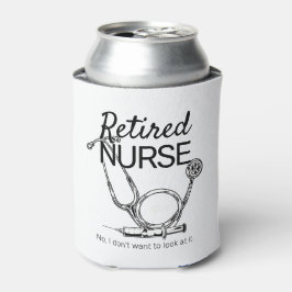 Funny Remoe Zuster wil geen pensioen zien Blikjeskoeler