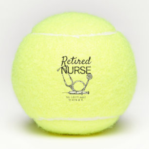 Funny Remoe Zuster wil geen pensioen zien Tennisballen