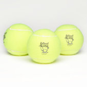 Funny Remoe Zuster wil geen pensioen zien Tennisballen (Multi)