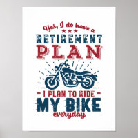 Funny Remoer Retirement Plan Ride My Bike