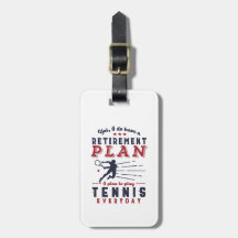 Funny Remoged Tennis Player Quote Pensioenplan