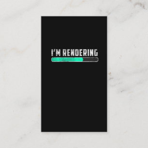 Funny Rendering Animator Video Movie Editor Visitekaartje
