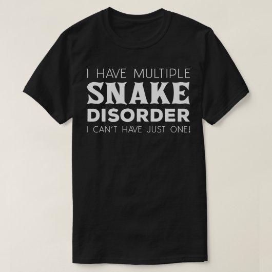 Funny Reptile Breeeder Snake Owner Gift Snake Diso T-shirt (Design voorkant)