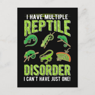Funny Reptile Gecko Lizard Lover Briefkaart