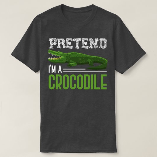 Funny Reptile Lover Gift Crocodile T-shirt (Design voorkant)