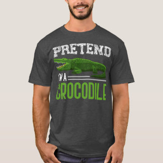 Funny Reptile Lover Gift Crocodile T-shirt