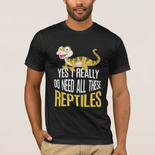Funny Reptile lover Kinder Cute Animal fan T-shirt