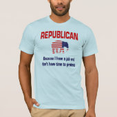 Funny Republican Protest Shirt (Voorkant)