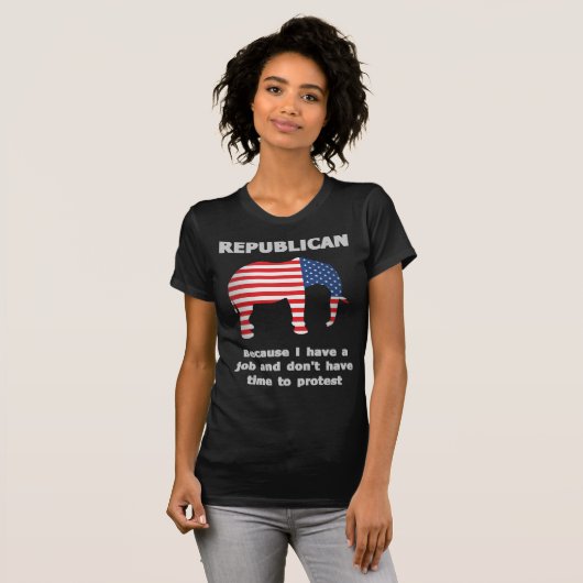 Funny Republican T-shirt (Voorkant volledig)