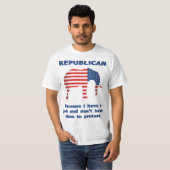 Funny Republican T-shirt (Voorkant volledig)