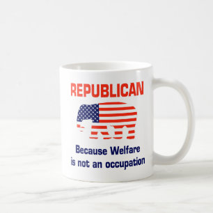 Funny Republican - Welzijn Koffiemok
