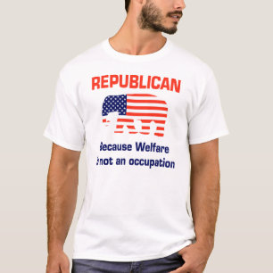 Funny Republican - Welzijn T-shirt