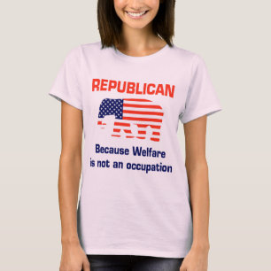 Funny Republican - Welzijn T-shirt