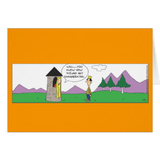 Funny Repunzel Short Tower Kaart