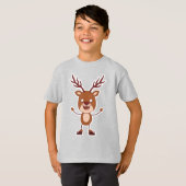 Funny Rerenindekleding T-shirt (Voorkant volledig)