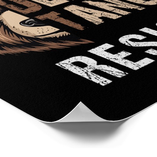 Funny Resist Beer Foxdraaft Delta Tangos Funny Res Poster (Hoek)