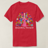 Funny Respiratory Therapist Easter Day Bunnies RT T-shirt (Design voorkant)