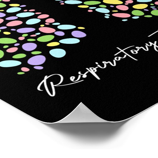 Funny Respiratory Therapist Therapy Lung Happy Poster (Hoek)