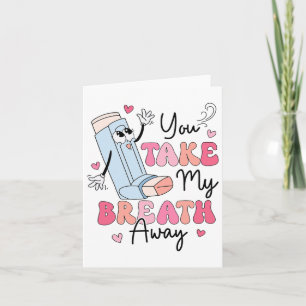 Funny Respiratory Valentijnsdag RT Lung Squad Val Kaart