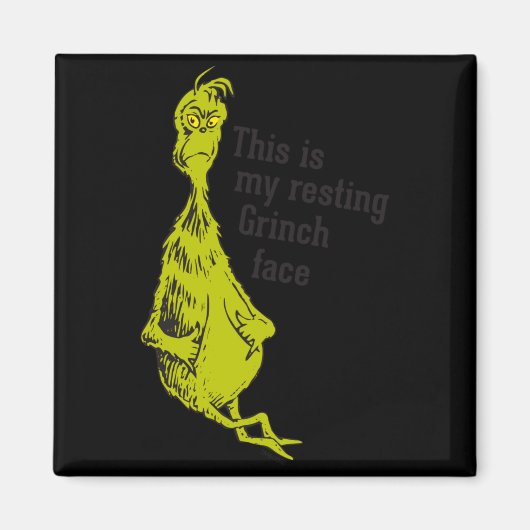 Funny Resting Face Magneet (Voorkant)