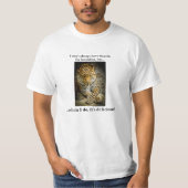 Funny Resting Leopard T-shirt (Voorkant)