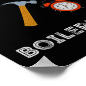 Funny Retired Boilermaker Early Retirement Party C Poster (Hoek)