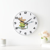 Funny Retired Doctor Gardening Garden Hose Grote Klok (Huis)