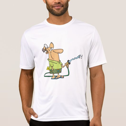 Funny Retired Doctor Gardening Garden Hose T-shirt (Voorkant)